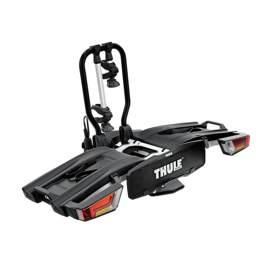 Thule EasyFold XT Fahrradträger für Anhängerkupplung 2 Fahrräder silber